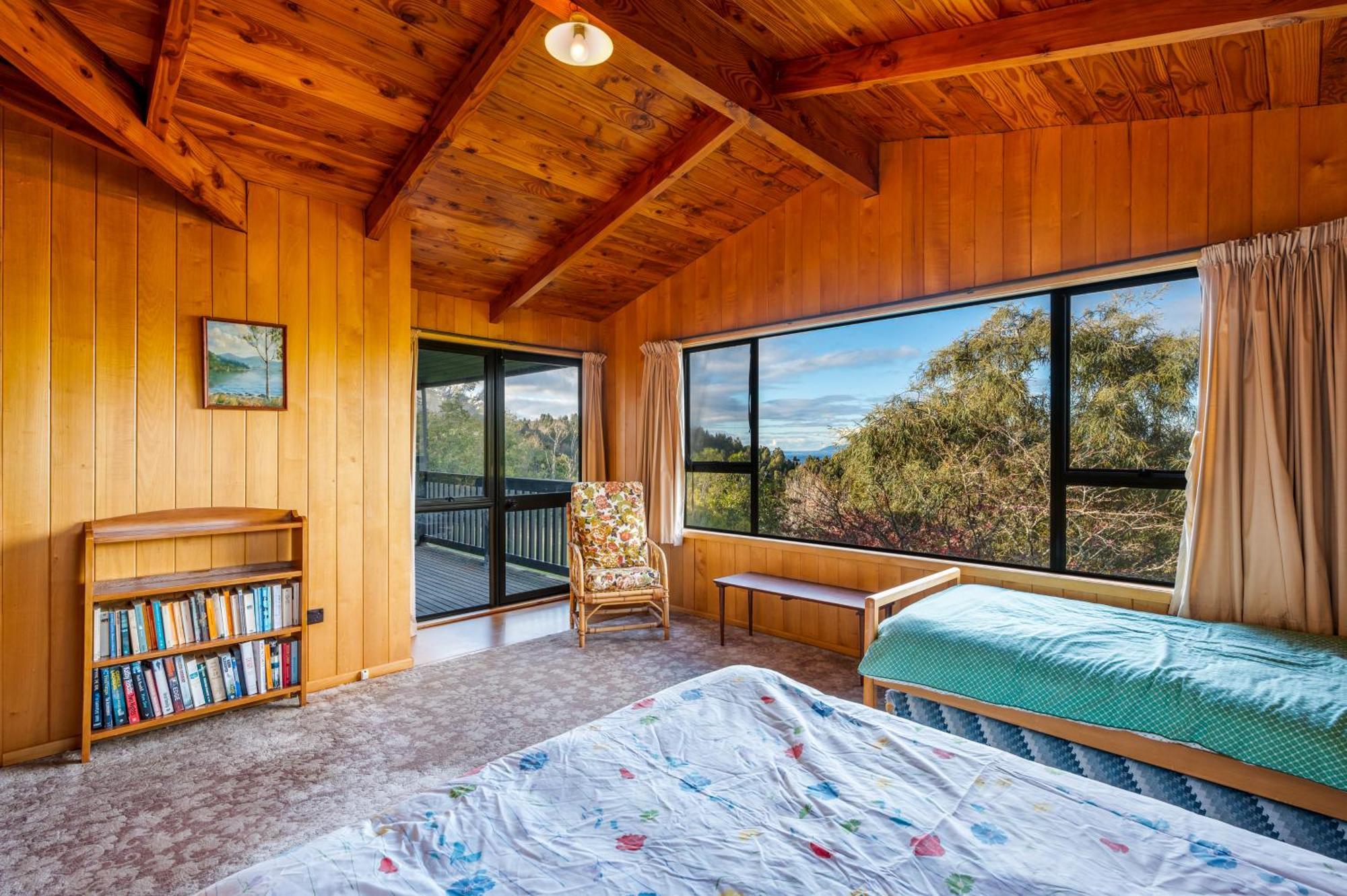 Lake View Lodge - Taupo Holiday Home Kuratau Exteriér fotografie